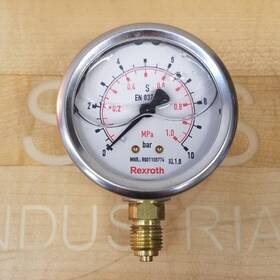 R901108774 Rexroth Pressure Gauge 0-10bar - Used
