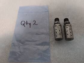 5500a1003 Ross Lot Of 2 Muffl-air Silencer 1/8 Inch Nptm - Free Shipping