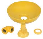 S24-195 Bradley Plastic Showerhead 10