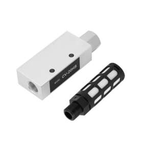 Cv-20hs Salutuya Rp1/4 Vacuum Generator With Silencer Aluminum Alloy