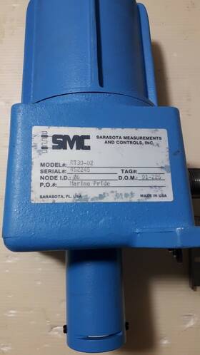 Spm-14145 Sarasota Measurement Inc. Rt30-02 4grbd Measurements And Controls Inc