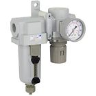 Sau420-n04g-mep Sau420n04gmep Pneumaticplus Compressed Air Filter Regulator Combo Npt 841693105531