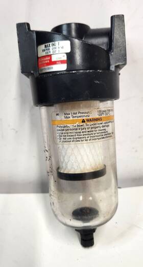 12f31gbsb Schrader Bellows 12f41fbsb Lubricator Max Inlet 150 Psig Temp 125 Deg