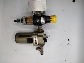14e11a13fc Schrader Bellows Parker Air Valve / L300 Lubricator 150 Psi