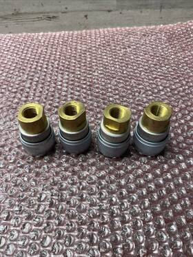 1095-12 Schrader- Scovill Lot Of 4 - Check Unit Female #1095-12 3/8 Inch Npt