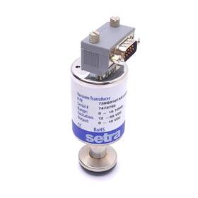 730g010tan12cd9k Setra Vacuum Transducer 0-10 Torr 12-30vdc In 0-10vdc Out
