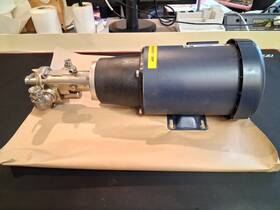 Gmst4a53t Shurflo Pump With Lesson Motor 3 Ph 1.5hp 1740 Rpm 208-230/460v