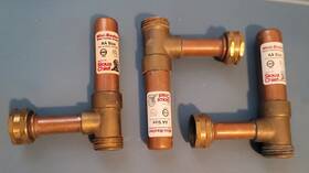 660-gtr Sioux Chief 660-hb Lot Of 3 Mini-rester Valves 1/2 Inch A.a. Size Water Hammers