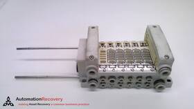 221065 Smc 2-lqm Vqc 008 Manifold Block 6 Ports #221065