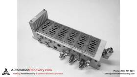 120960 Smc A3730000004 6 Station Valve Manifold With Gaskets For Valves #120960
