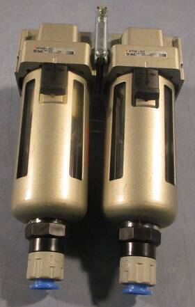 Afd30-02c Smc Micro Mist Separator 1.0mpa Max 60 Deg C Lot Of 2