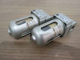 Afm2000-02-c Smc Pneumatic Filter Used Lot Of 2