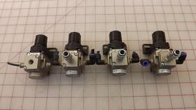 Ar20k-01b-x465a Smc Ar20k-01b Lot Of 4 Modular Regulator T31188