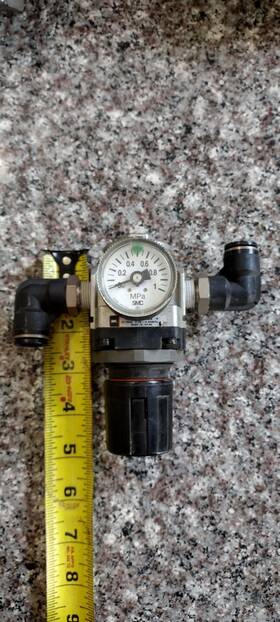 Ar3000-03bg Smc Pnumatic 1/2 Ports Dial Used