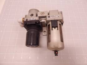 Ar3000-03g-r Smc Af3000-03-r Pneumatic Filter Regulator T83463