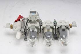 Afm30-03-a Smc Aw30-03-a Regulator With Afd-03-a Separators And Se30a Switch