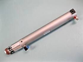 Cdbg1ba40-250-hn-m9bz Smc End Lock Hydraulic Cylinder 145 Psi H18