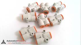 Kq2u11-13a Smc Different Diameter Y Union Fitting See Desc #286580