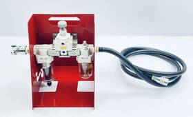 Ir3020-n04 Smc Numatics Rad Festo Hytorc Tytan Enerpac Parker Precision Pressure Regulator Module 150psi With Hose