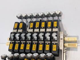 Nvfs2400-3fz Smc Nvf2400 8 Slot Pneumatic Manifold Valve Free Shipping And Returns