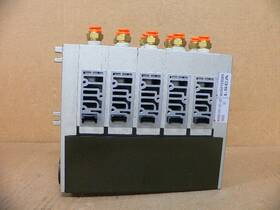 Nvv5fs2-01t1-051-02t Smc 5-station Valve Manifold Assembly