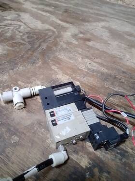 Nzx1101-k35mz-e55cl Smc Vacuum Ejector 24vdc No Supply Nc Breaking 1.0mm Nozzle