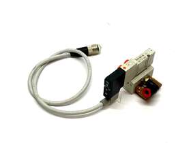 Sv1100-5w2u-01n Smc Solenoid Valve With Subplate Manifold