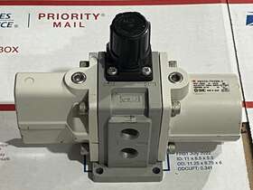 Vba11a-t02gn-z Smc Air Booster/regulator 12-145 Input 290 Psi Output 4 1 Ratio