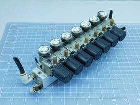 T151261 Smc Vex1b33 Lot Of 7 Power Valve Precision Regulator