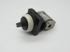 Vm130-01-34b Smc Mechanical Valve Twist Selector 2 Position 1/8 Npt Used
