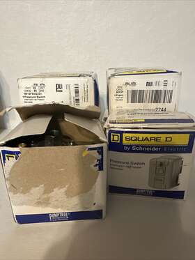 9013fhg12j52 Square D 6 Pressure Switches 1 Or3ph 600v Max Make Offer M-2