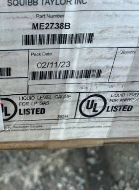 Me2738b Squibb Taylor Ammonia Gauge Device Liquid Level