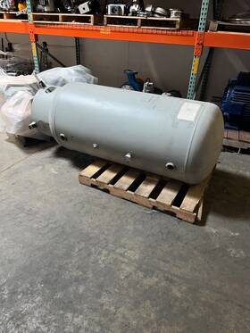 857015 Steel Fab 200 Gallon Vertical Air Receiver Tank