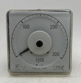 Kwm-6 Sumtak Corp Rpm Indicator 0-3000 Class 2.5