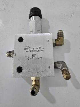 Oka7-a2 Sun Hydraulics Oka7- Block Valve Bf1