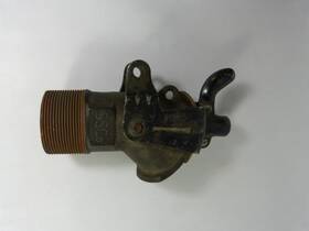 687-v0075200 Syracuse 2 Inch Valve Inlet Cast Iron Gate Faucet Used