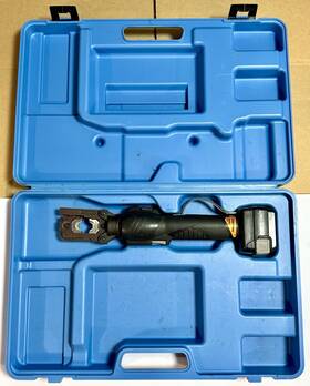 Tbm62cr-li Thomas&betts And 6-ton Hydraulic Compression Inline Closed Crimp Tool