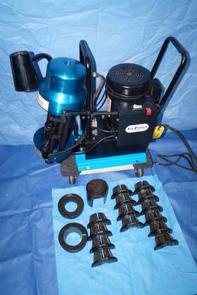Kmd165 Tifco Krimpmaster Hydraulic Hose Crimper Machine Runs On 110v With 7 Dies