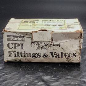 12-12-12-obz-ss Tube Fittings Division Box Of 3 New Parker Stainless Steel