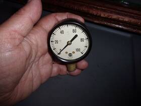 12108-1 Us Gauge Vintage Usg Steampunk Industrial Machine Age 2 1/8 Inch