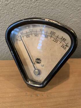 15619 Us Gauge Vintage Usg Immersion Threaded Temperature 60-260 F