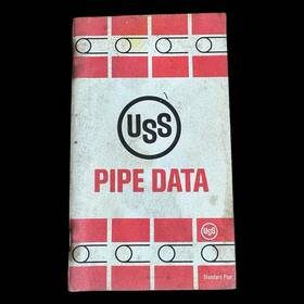 44-2356-04 Uss United States Steel 1973 Pipe Data Standard Oilwell Booklet Mid-states Supply