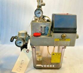 Vcm-2000-kw2-a2 Vogel Lube Unit S/n Gk-1602 Cnc Lubrication