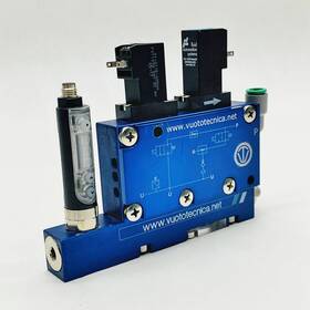 Gvmm7al Vuototecnica Multi-stage Multi-function Modular Airflow Vacuum Generator