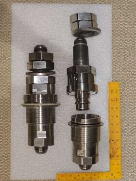 Hp-032 Walther-pr Zision Praezision 1-1/2 Inch 5 000 Psi Subsea Hydraulic Quick Disconnect Jic -20