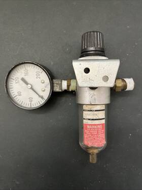 2000f755n Watts Fluidair Parker Model 150 Psi Max Pressure Filter Regulator
