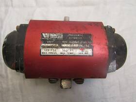 Pa-400 Watts Pa 400 Pneumatic Actuator 125 Psi 160 Degree Max Temp Used