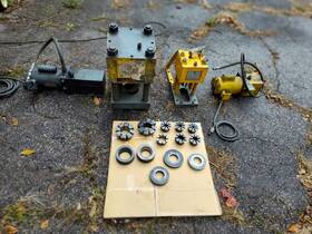 T-410 Weatherhead T-400 2 Watherhead Hydraulic Hose Crimpers Dies And See Pictures