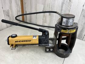 T-460-2 Weatherhead Portable Coll-o-crimp Air/hydraulic Pump Tested/working Read