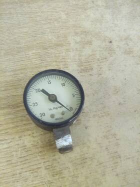 213b751-16 Weiss 30-0 2 Inch Hg Vac Gauge